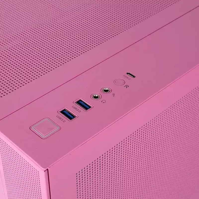 Thermaltake View 380 TG ARGB caixa Midi Tower para PC, rosa (Bubble Pink)