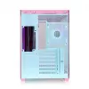 Thermaltake View 380 TG ARGB caixa Midi Tower para PC, rosa (Bubble Pink)