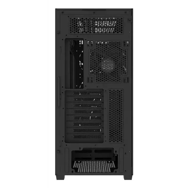 Caixa Thermaltake AX500 CA-11D-00F1WN-00 Full Tower E-ATX, vidro temperado, 4 ventoinhas de 140 mm, suporte para unidades de 2,5/3,5 polegadas, preta