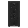 Caixa Thermaltake AX500 CA-11D-00F1WN-00 Full Tower E-ATX, vidro temperado, 4 ventoinhas de 140 mm, suporte para unidades de 2,5/3,5 polegadas, preta