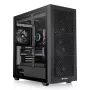 Caixa Thermaltake AX500 CA-11D-00F1WN-00 Full Tower E-ATX, vidro temperado, 4 ventoinhas de 140 mm, suporte para unidades de 2,5/3,5 polegadas, preta