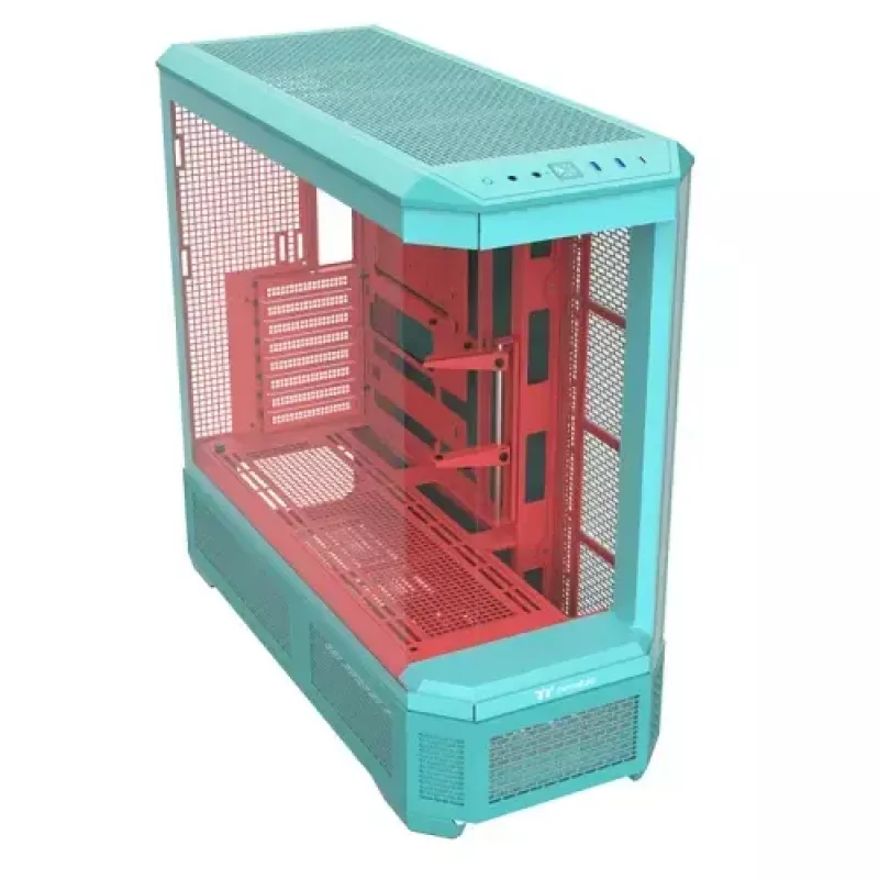Caixa Full Tower Thermaltake CA-11H-00FLWN-00 cor menta suporte PS2