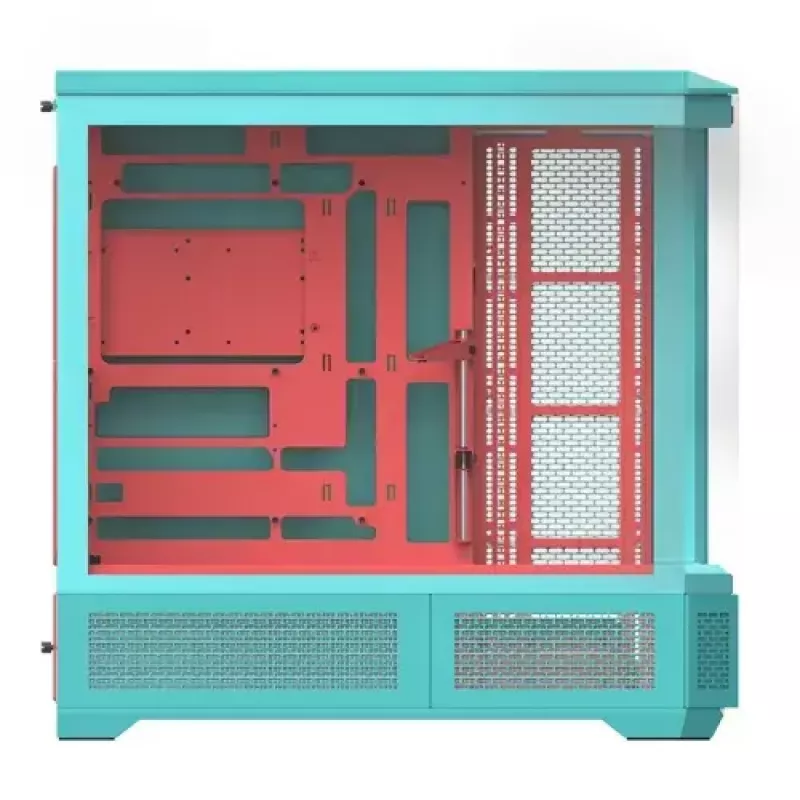 Caixa Full Tower Thermaltake CA-11H-00FLWN-00 cor menta suporte PS2