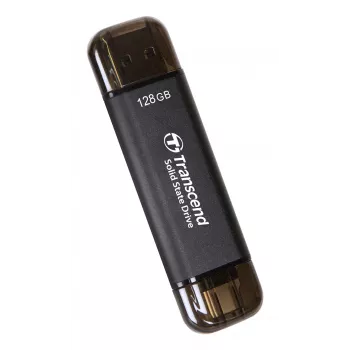 TRANSCEND Esd310c - 128GB SSD portátil - USB Type-A / USB Type-C
