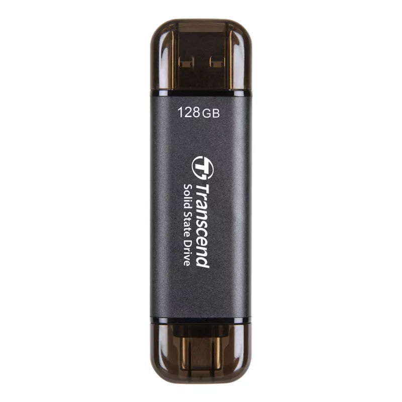 TRANSCEND Esd310c - 128GB SSD portátil - USB Type-A / USB Type-C