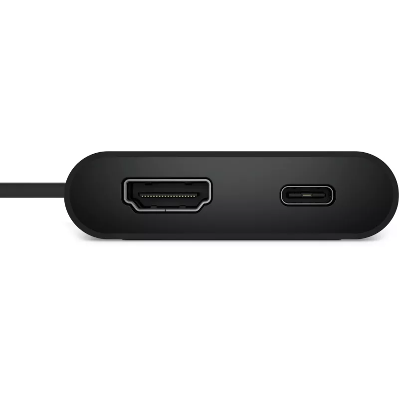 DELL DA225 Com Fios USB 3.2 Gen 1 (3.1 Gen 1) Type-C Preto