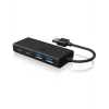 ICY BOX IB-HUB1426-U3 USB 3.2 Gen 1 (3.1 Gen 1) Type-A 5000 Mbit/s Preto