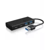 ICY BOX IB-HUB1426-U3 USB 3.2 Gen 1 (3.1 Gen 1) Type-A 5000 Mbit/s Preto