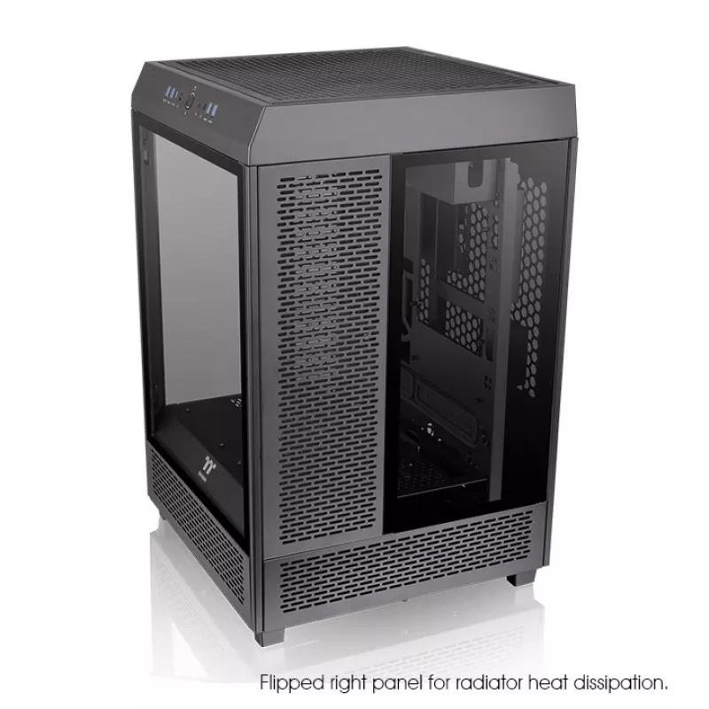 THERMALTAKE Caixa Mid Tower - The Tower 500 - Preto