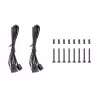 THERMALTAKE Ventoinha para PC - CT120 - 12 cm - Preto - Pack de 2