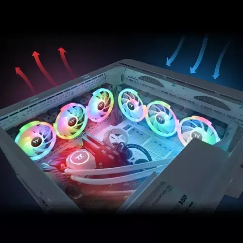 Ventoinha para PC Thermaltake SWAFAN EX14 RGB