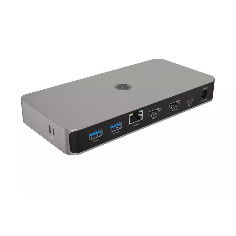 ICY BOX 10-in-1 USB4 Type-C Docking Station com saída de vídeo dupla