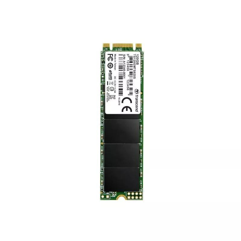 SSD TRANSCEND Mte820s 120GB M.2 2280 SATA Ill 6gb/s 3D Tlc Nand Flash