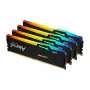 Kingston Technology FURY Beast 128GB 5200MT/s DDR5 CL40 DIMM (Kit de 4) RGB XMP