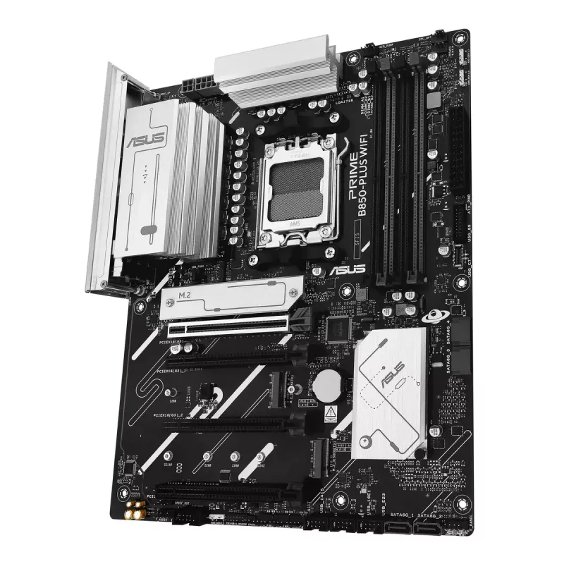 Placa-mãe ASUS PRIME B850-PLUS WIFI AMD B850 Socket AM5 ATX