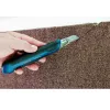 Faca universal Bosch 1 600 A02 7M4 azul, faca dobrável em aço inoxidável