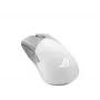 Rato gaming ASUS ROG Gladius III Wireless Aimpoint White para destro, RF Wireless + Bluetooth + USB Type-A, ótico, 36000 DPI
