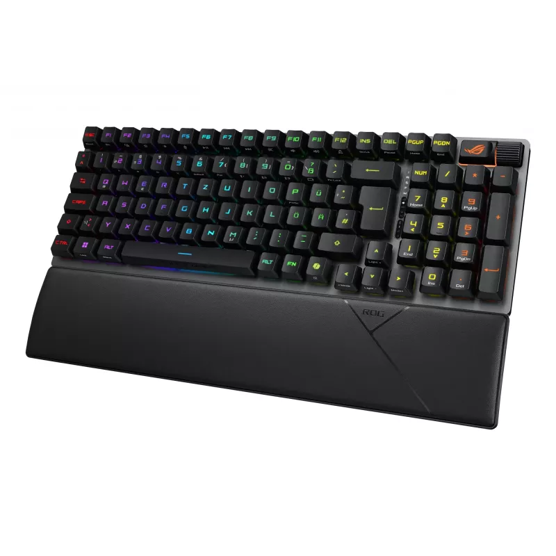 Teclado Gaming ASUS ROG Strix Scope II 96 RX Wireless USB + RF Wireless + Bluetooth preto