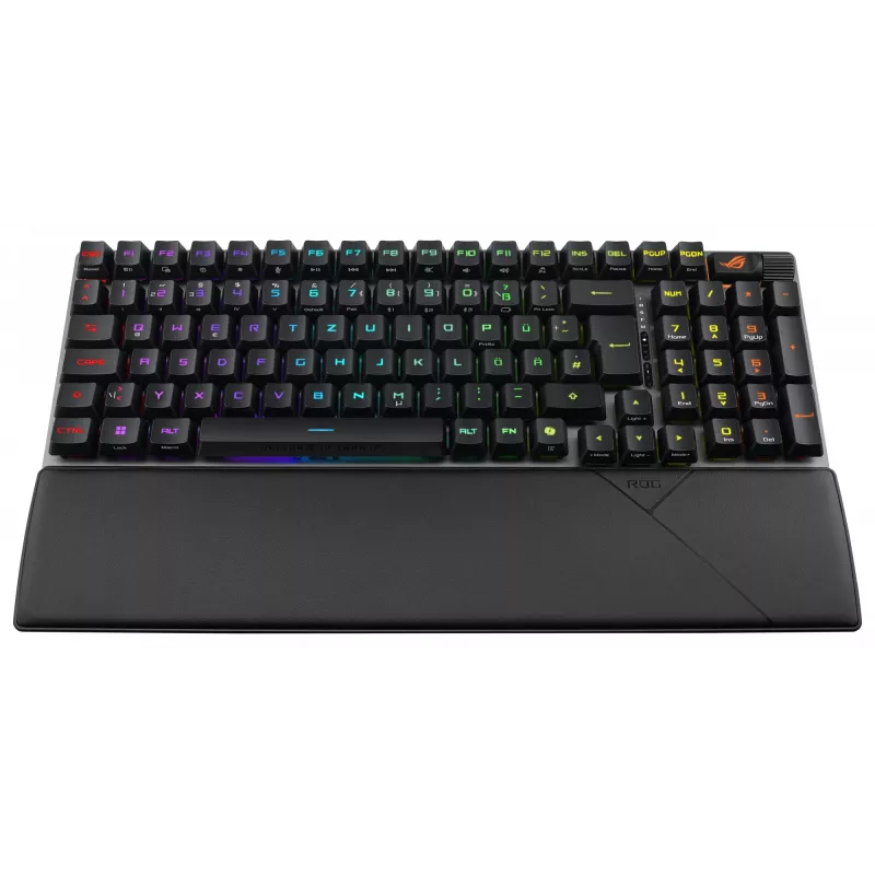 Teclado Gaming ASUS ROG Strix Scope II 96 RX Wireless USB + RF Wireless + Bluetooth preto