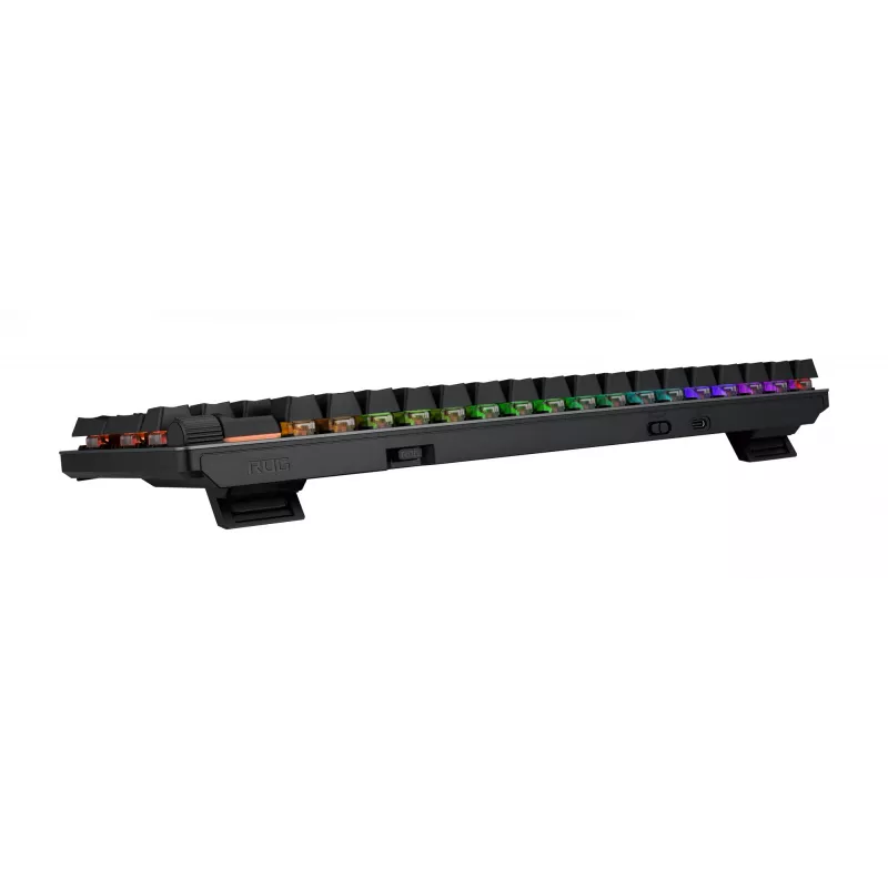 Teclado Gaming ASUS ROG Strix Scope II 96 RX Wireless USB + RF Wireless + Bluetooth preto