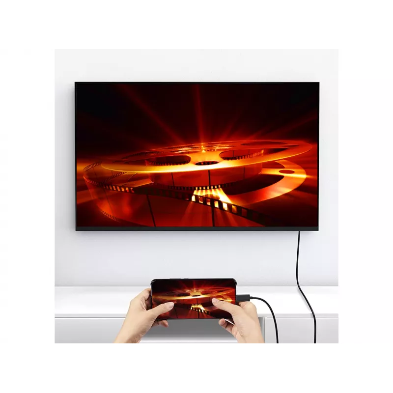 Cabo Equip USB-C para HDMI, M/M, 2,0 m, 4K/30Hz, 2 m, USB Type-C, HDMI Type-A (Standard), ficha, ficha, reto