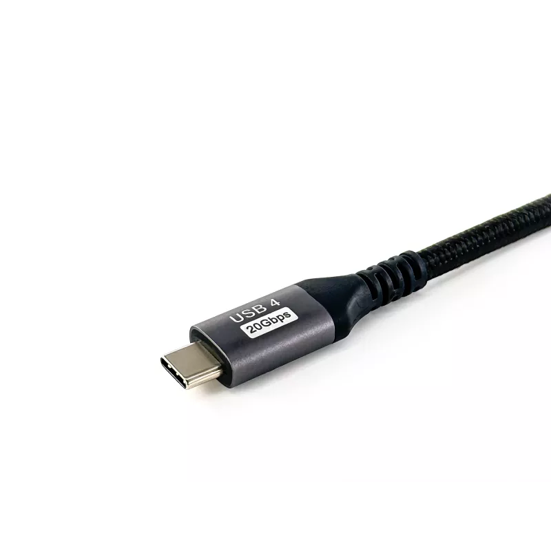 Cabo Equip USB4 Gen 2x2 C para C, M/M, 2,0m, 4K/60Hz, 20 Gbit/s, PD 100W