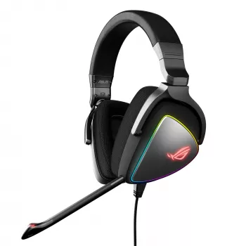 Headset ASUS ROG Delta Headset Gaming com fios preto