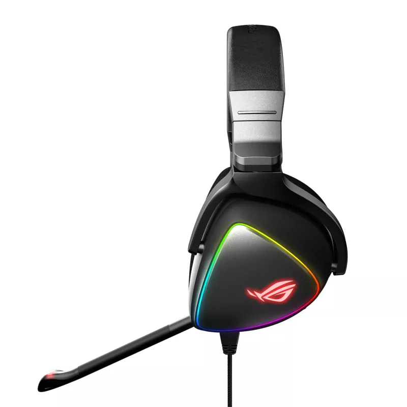 Headset ASUS ROG Delta Headset Gaming com fios preto