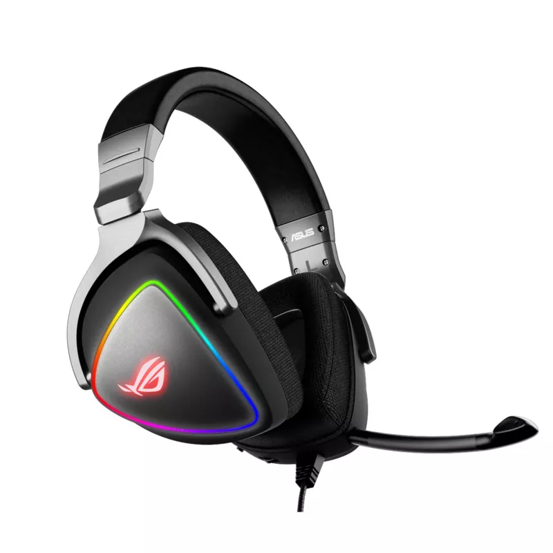 Headset ASUS ROG Delta Headset Gaming com fios preto