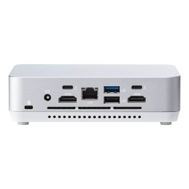 ASUS NUC 14 Pro+ RNUC14RVSU5068A2I Intel Core Ultra 5 125H 16 GB DDR5-SDRAM 512 GB SSD Windows 11 UCFF Mini PC prateado