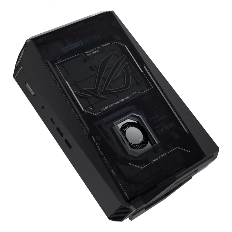 ASUS ROG NUC RNUC15JNK9X389A2 Intel Core Ultra 9 275HX 32 GB DDR5-SDRAM 1 TB SSD NVIDIA GeForce RTX 5070 Ti Windows 11 Home USFF Mini PC preto