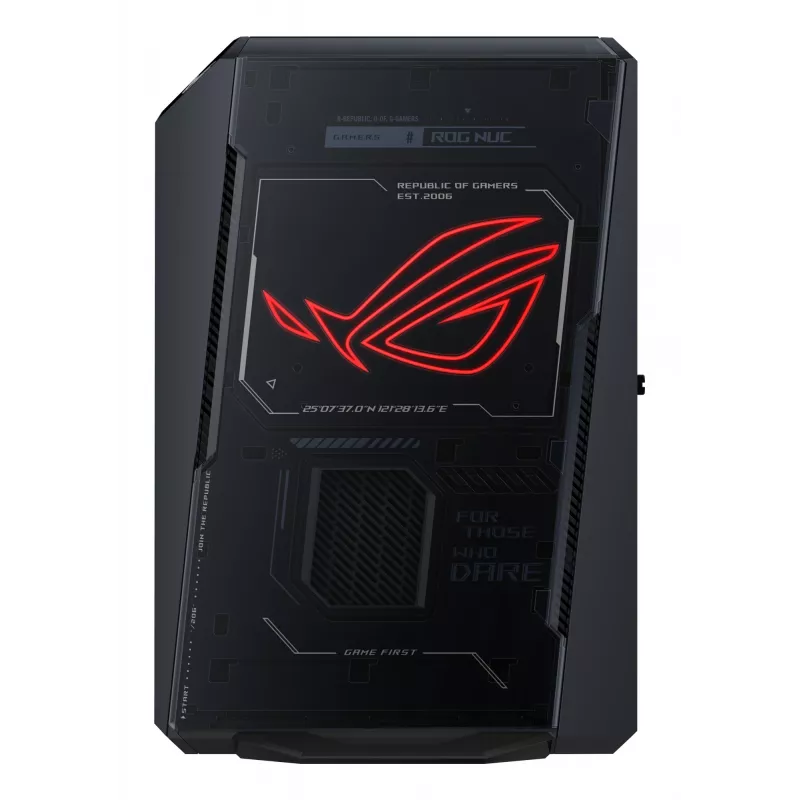 ASUS ROG NUC RNUC15JNK9X389A2 Intel Core Ultra 9 275HX 32 GB DDR5-SDRAM 1 TB SSD NVIDIA GeForce RTX 5070 Ti Windows 11 Home USFF Mini PC preto