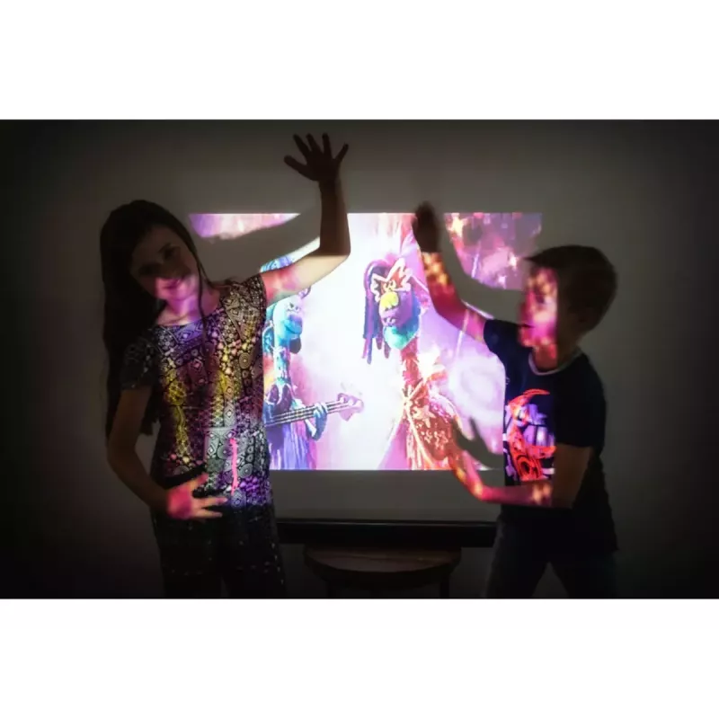 Projetor padrão Lenco LPJ-700BKGY LED 1080p preto