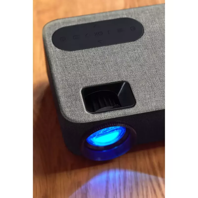 Projetor padrão Lenco LPJ-700BKGY LED 1080p preto