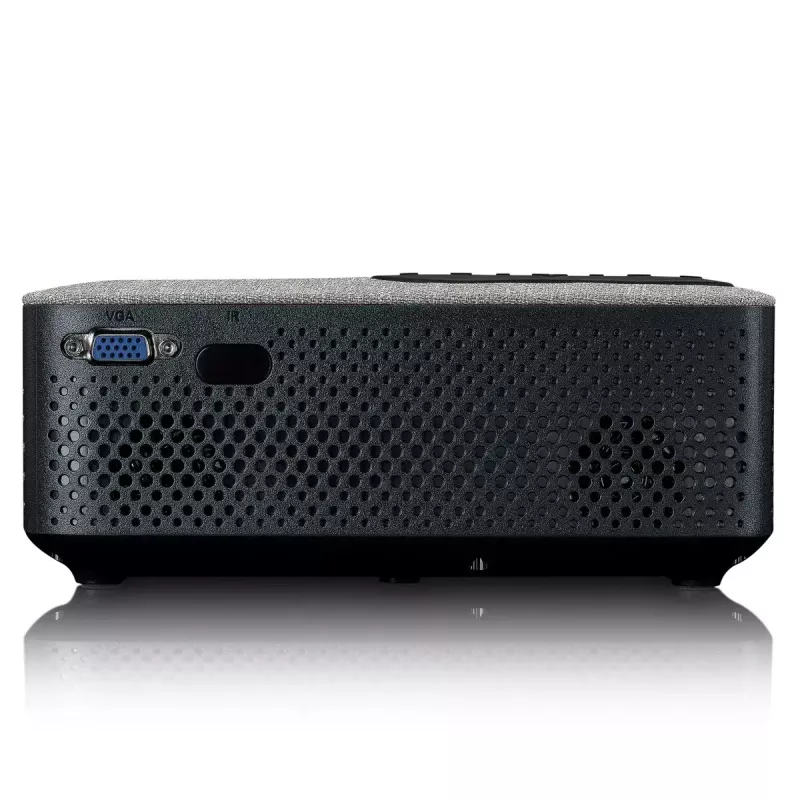 Projetor padrão Lenco LPJ-700BKGY LED 1080p preto