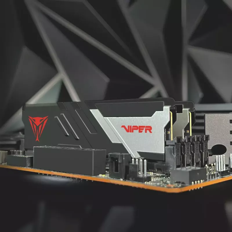 Patriot Viper Venom PVV564G600C36K kit de memória para desktop de 64 GB (2x32 GB) DDR5-6000 CL36 com dissipador, Intel XMP / AMD EXPO, preto