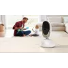 Videocâmara Motorola VM85 CONNECT — ecrã TFT de 5 polegadas, 480×272, 300 m de alcance, 2× zoom digital, 2,4 GHz Wi‑Fi/FHSS, áudio bidirecional, branco