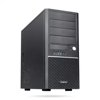 Caixa de computador Chieftec CM-25B-OP Torre preto