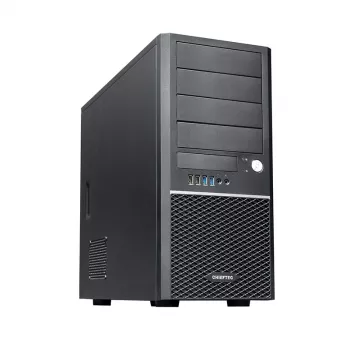 Caixa de computador Chieftec CM-25B-OP Torre preto