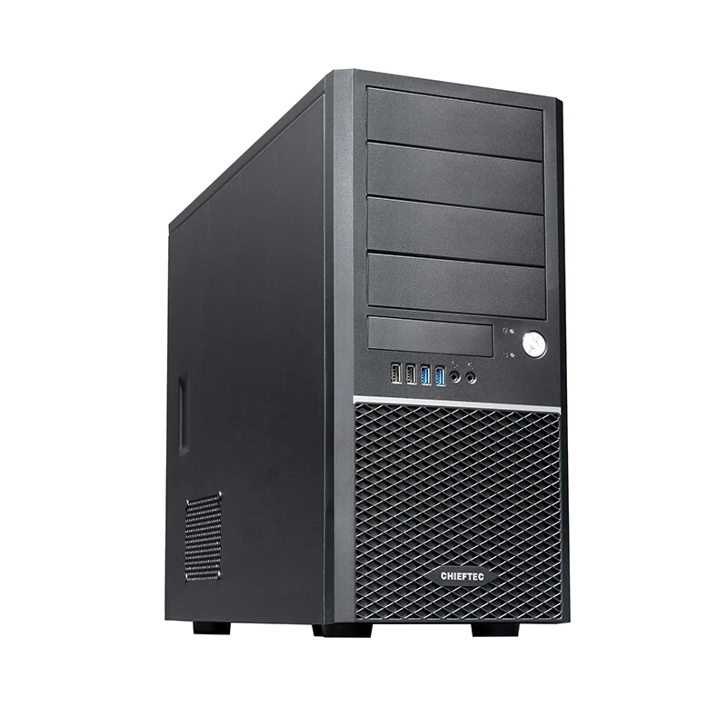 Caixa de computador Chieftec CM-25B-OP Torre preto