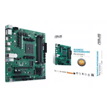 Placa-mãe ASUS PRO B550M-C/CSM AMD B550 Socket AM4 micro ATX
