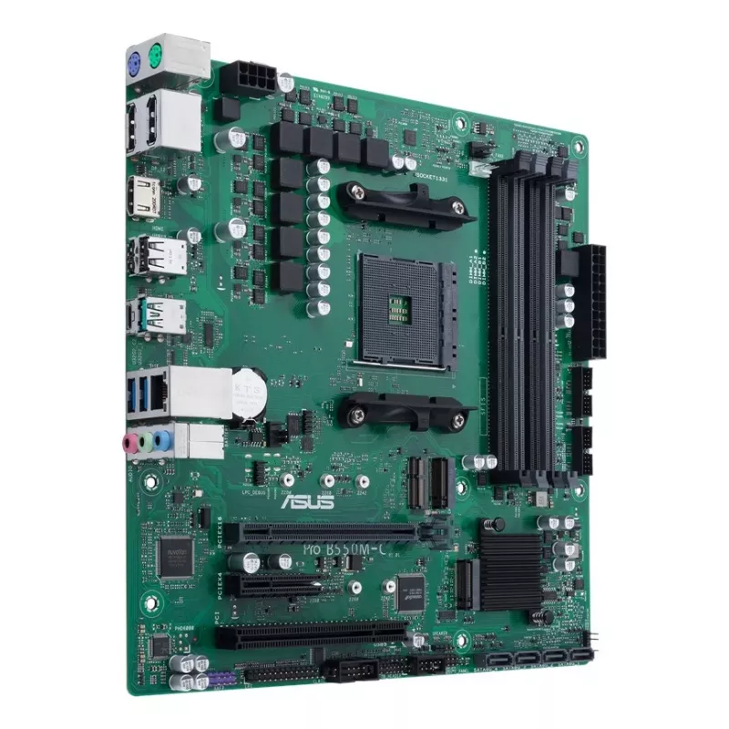Placa-mãe ASUS PRO B550M-C/CSM AMD B550 Socket AM4 micro ATX