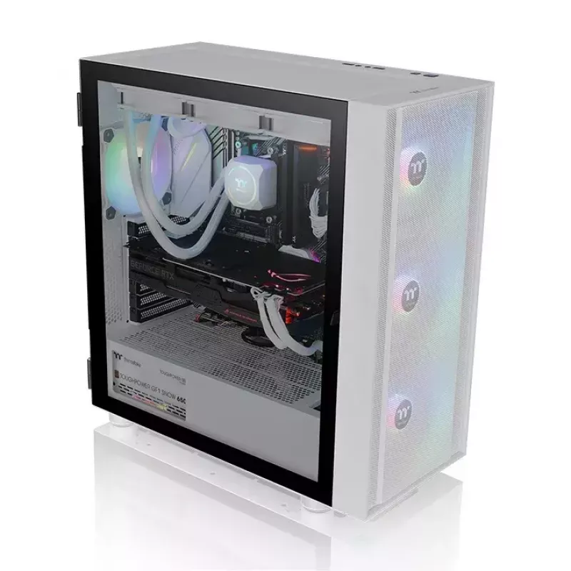 Caixa de PC Thermaltake H570 TG ARGB Midi Tower branco