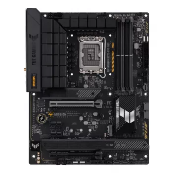 Placa-mãe ASUS TUF GAMING H770-PRO WIFI — Intel H770, LGA 1700, ATX, DDR5, 4x DIMM, 128GB, Wi‑Fi 6, 2.5Gb LAN, 4x M.2