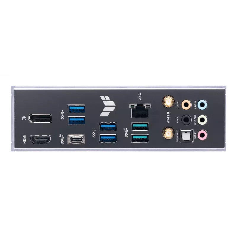 Placa-mãe ASUS TUF GAMING H770-PRO WIFI — Intel H770, LGA 1700, ATX, DDR5, 4x DIMM, 128GB, Wi‑Fi 6, 2.5Gb LAN, 4x M.2