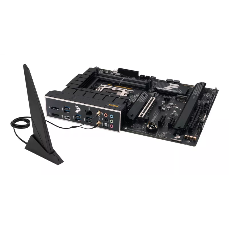 Placa-mãe ASUS TUF GAMING H770-PRO WIFI — Intel H770, LGA 1700, ATX, DDR5, 4x DIMM, 128GB, Wi‑Fi 6, 2.5Gb LAN, 4x M.2