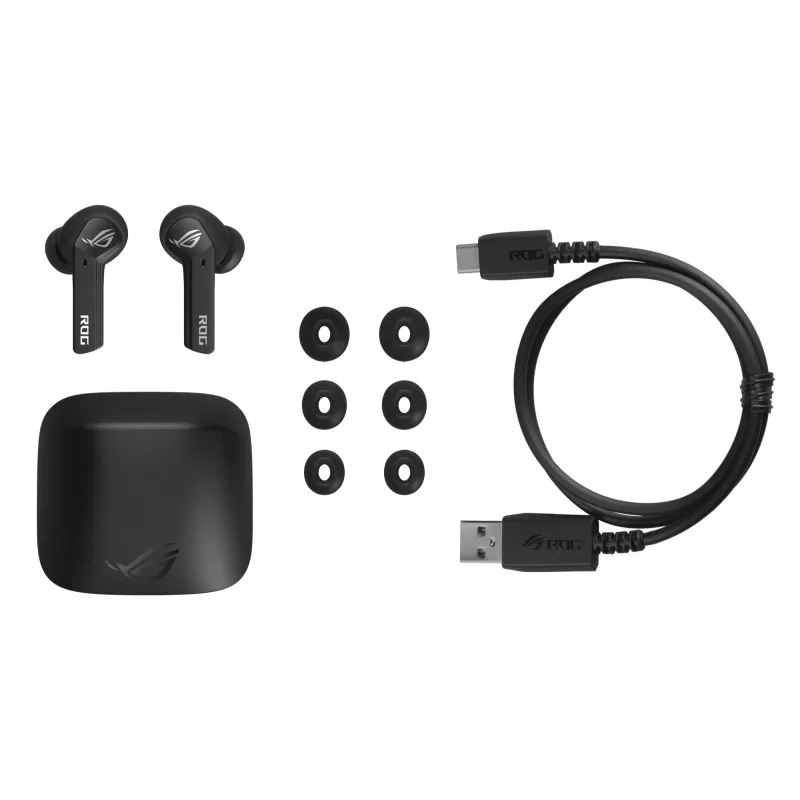 Auscultadores ASUS ROG Cetra True Wireless True Wireless Stereo (TWS) In-Ear Gaming Bluetooth preto