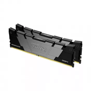 Kingston Technology FURY 64GB 3200MT/s DDR4 CL16 DIMM (Kit de 2) Renegade preto