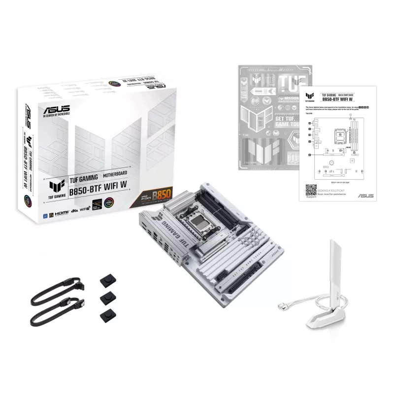 Placa-mãe ASUS TUF GAMING B850-BTF WIFI W AMD B850 Socket AM5 ATX