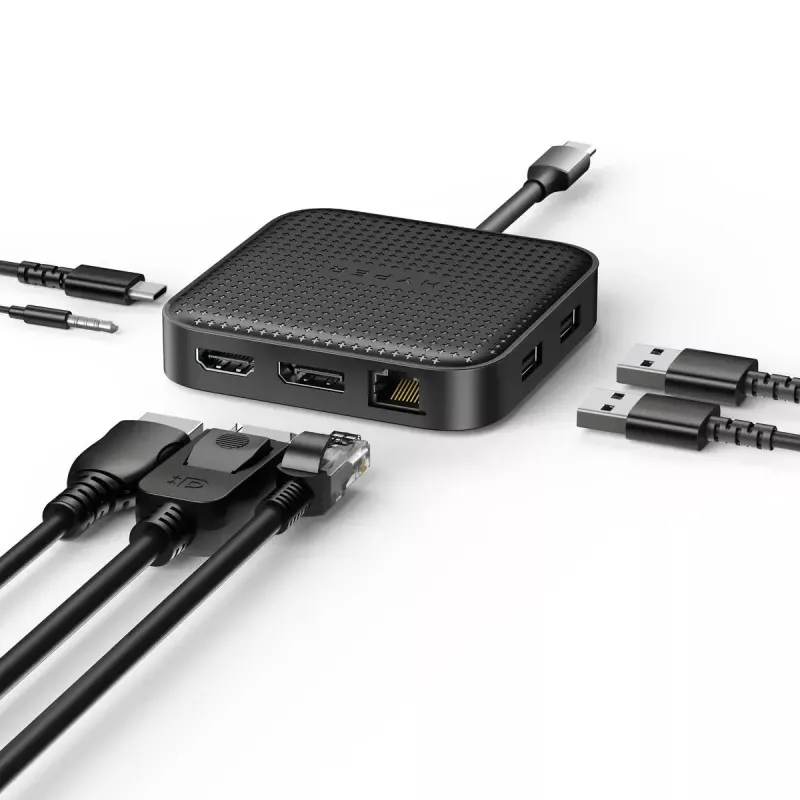 Targus HD USB4 Mobile Dock com fios preto